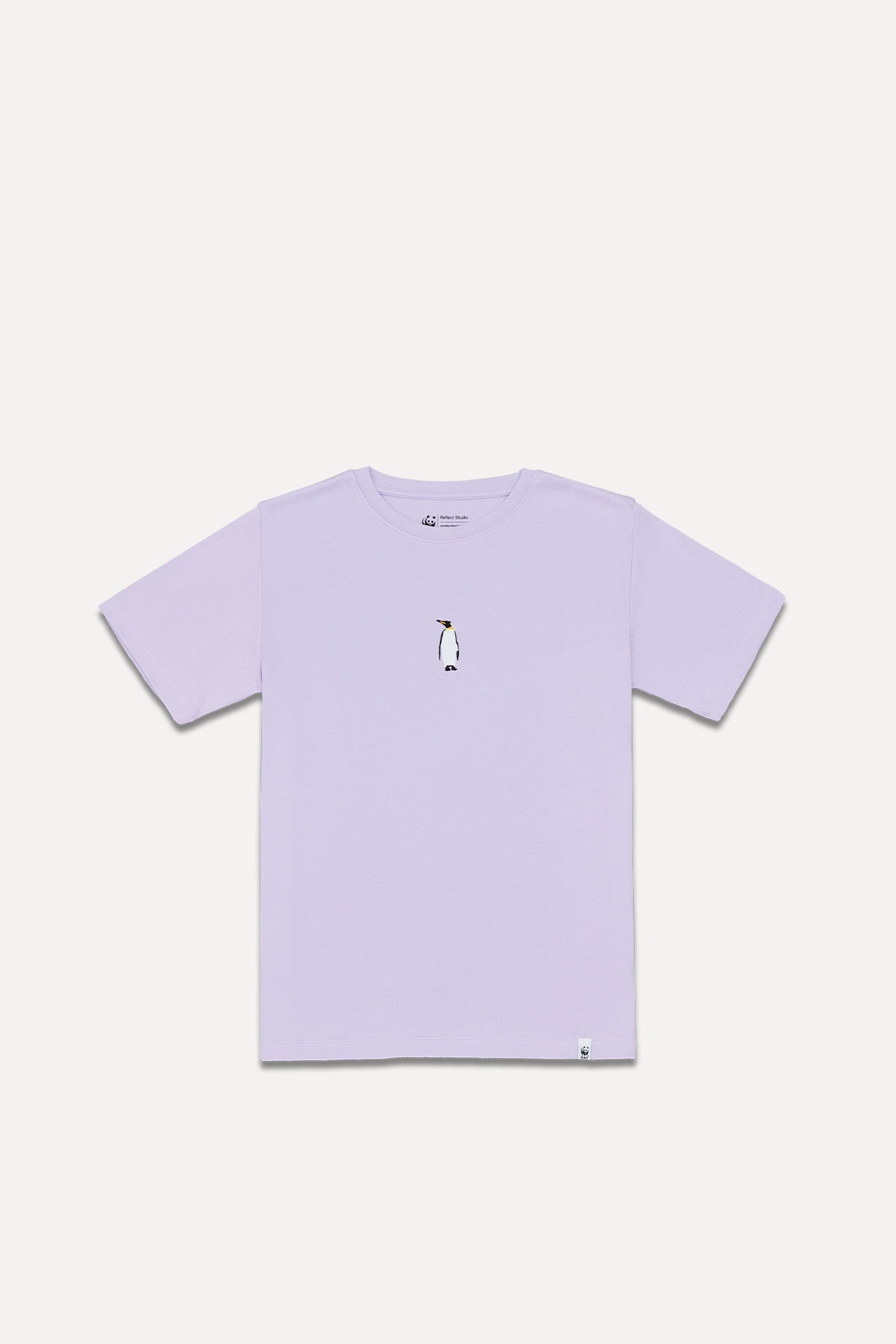 Emperor Penguin Kid's T-Shirt - Lilac