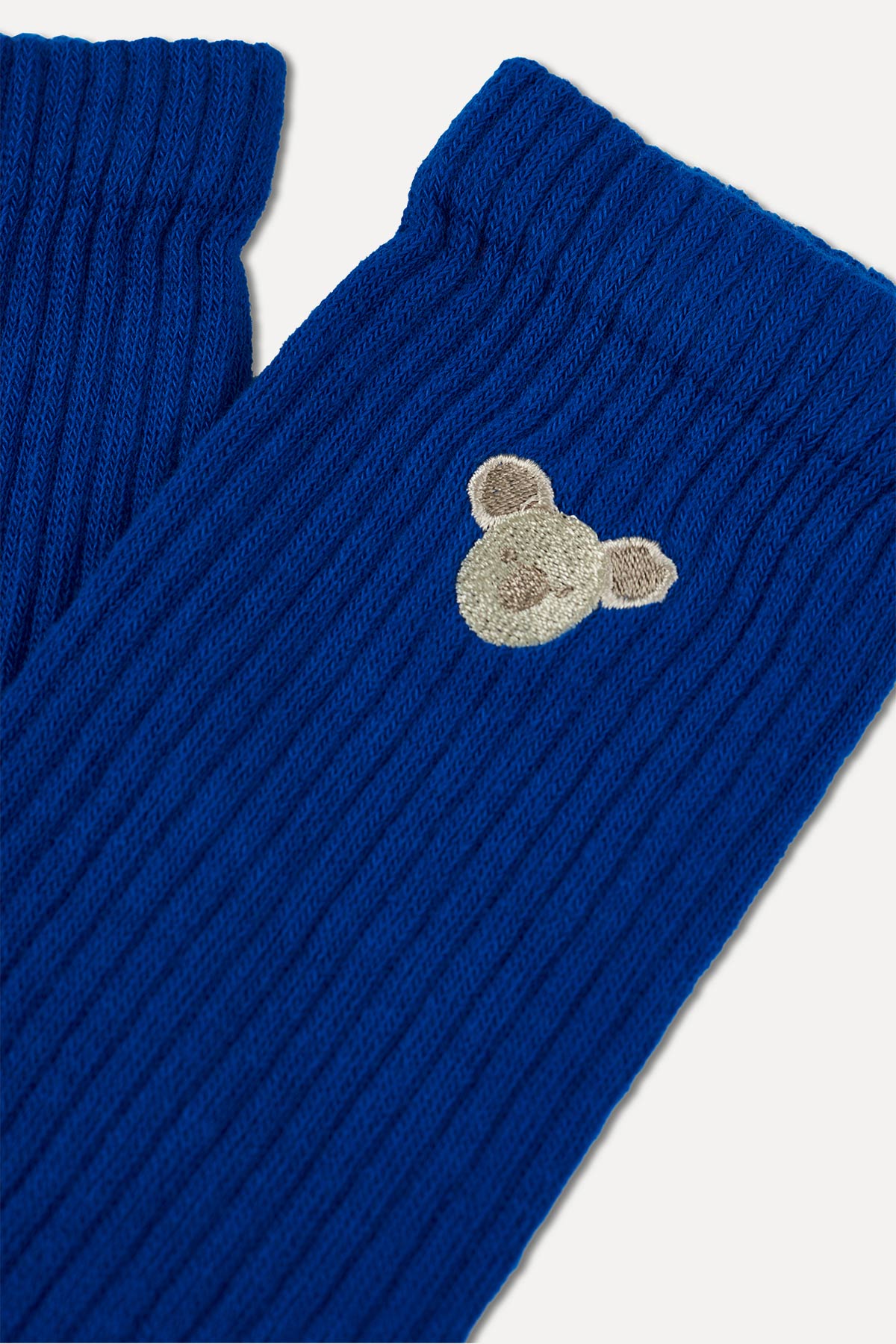 Koala Towel Socks - Blue
