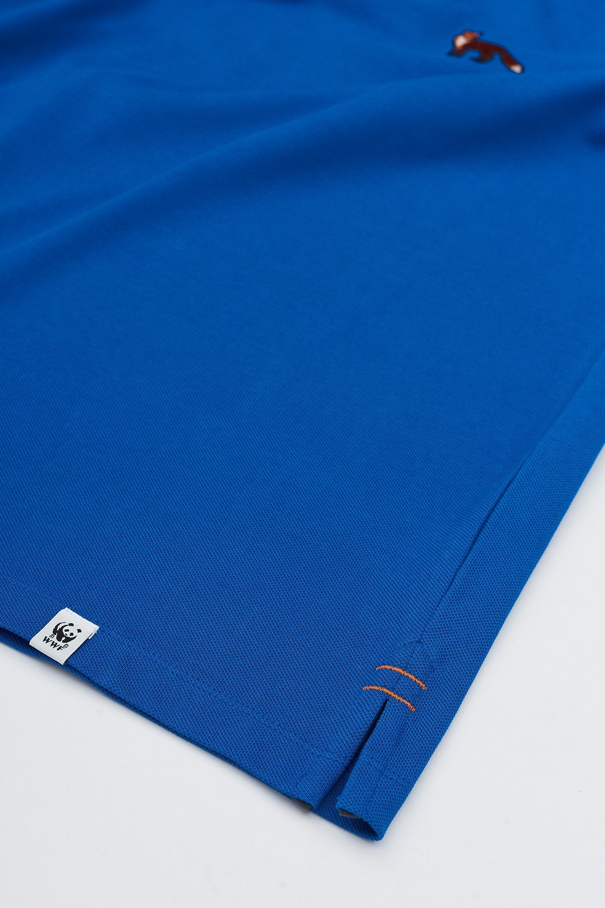 Red Fox Polo T-Shirt - Saxe Blue