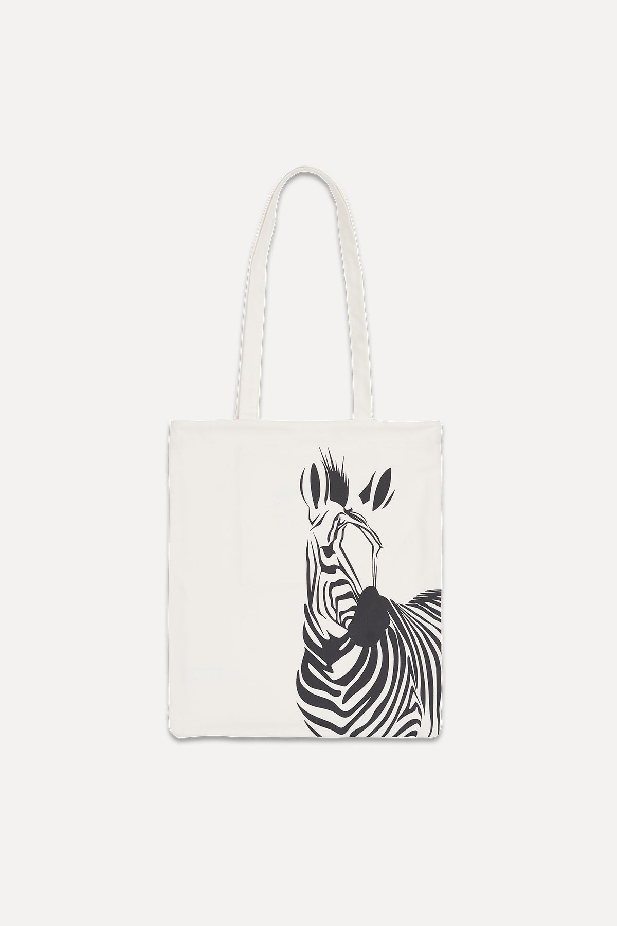 Zebra Bag - Ecru