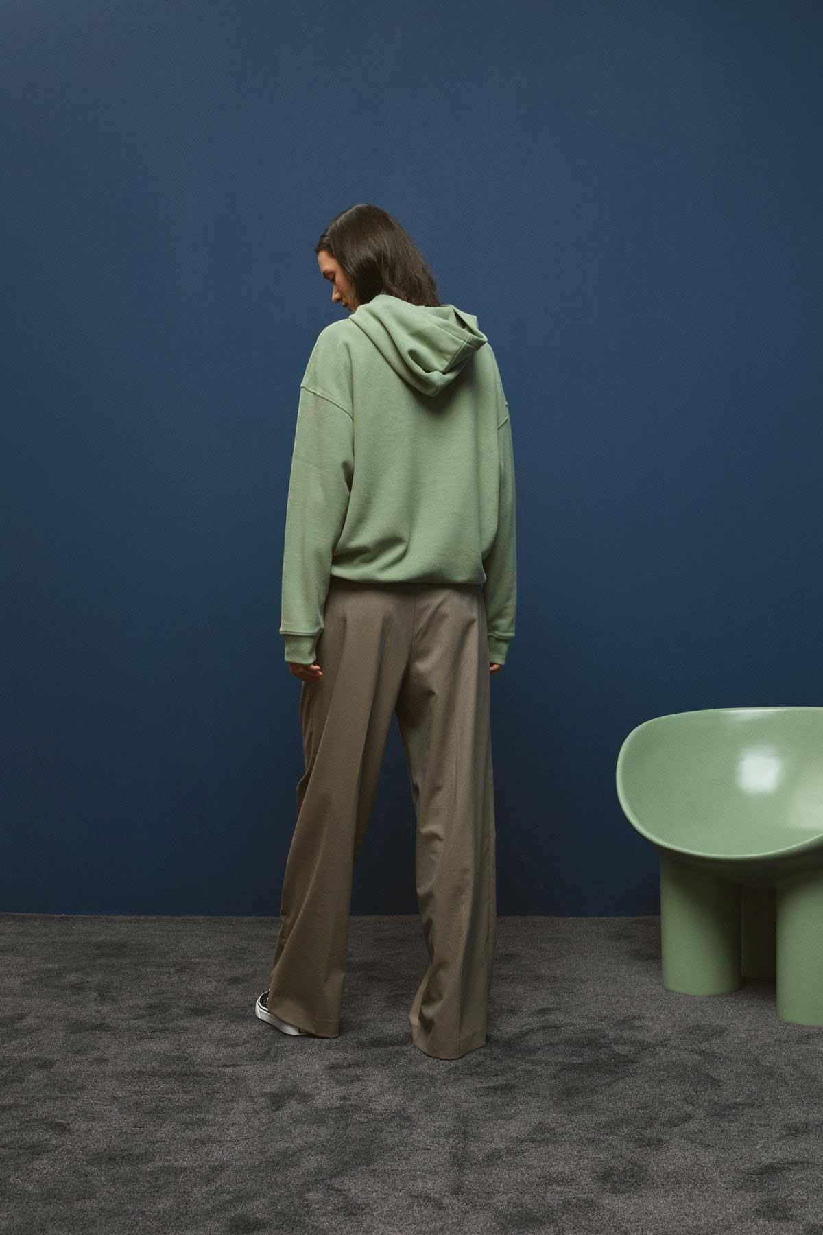 Mediterranean Seal Hoodie - Green