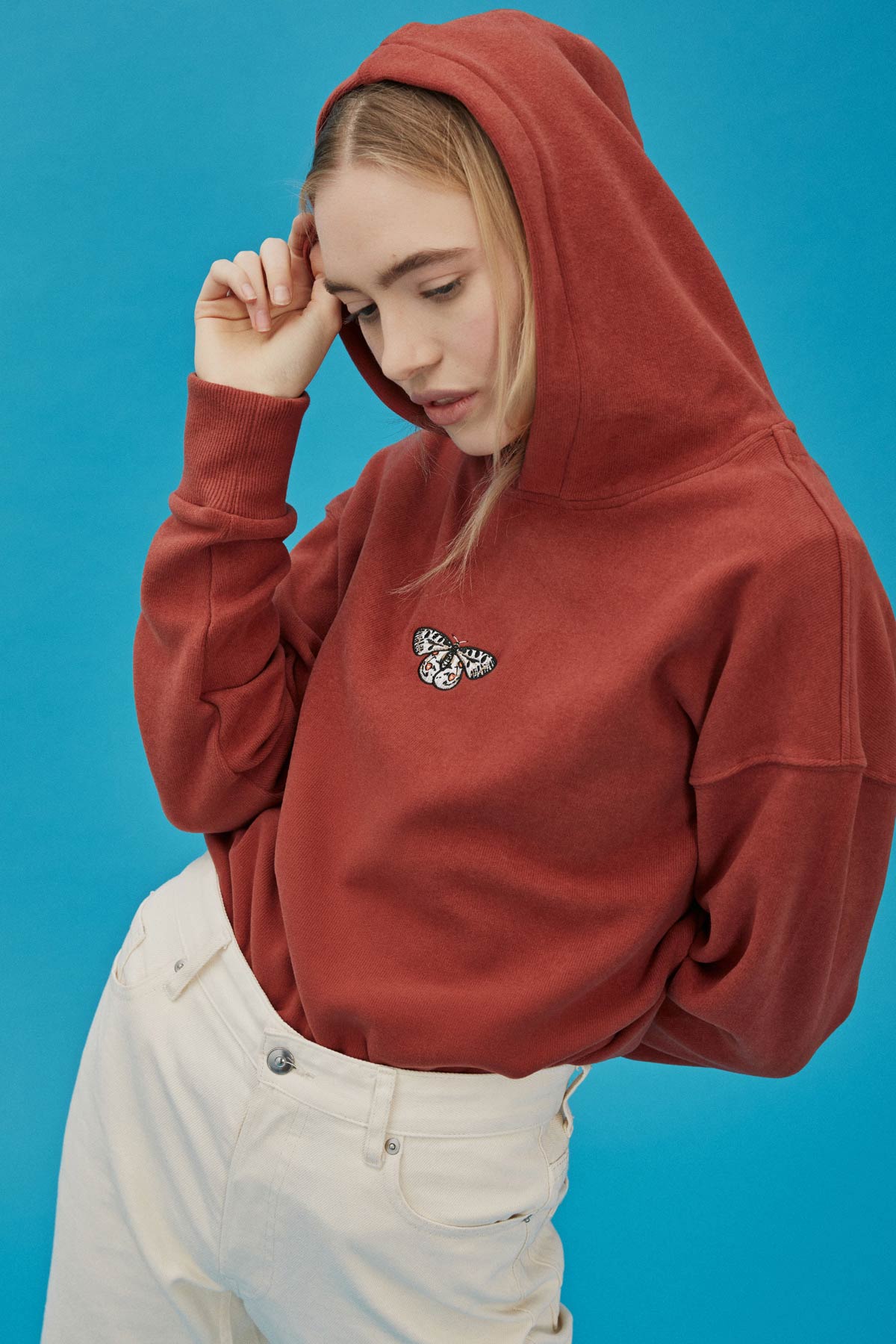 Apollo Butterfly Hoodie - Terracotta