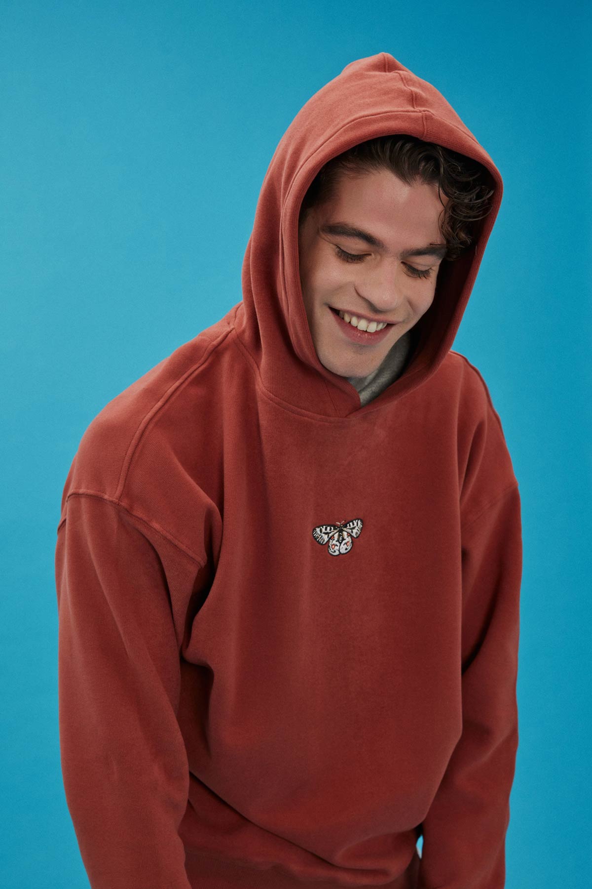 Apollo Butterfly Hoodie - Terracotta