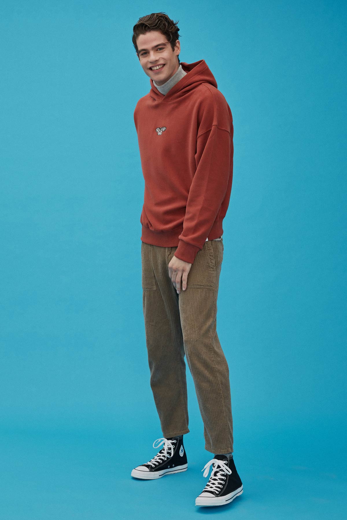 Apollo Butterfly Hoodie - Terracotta