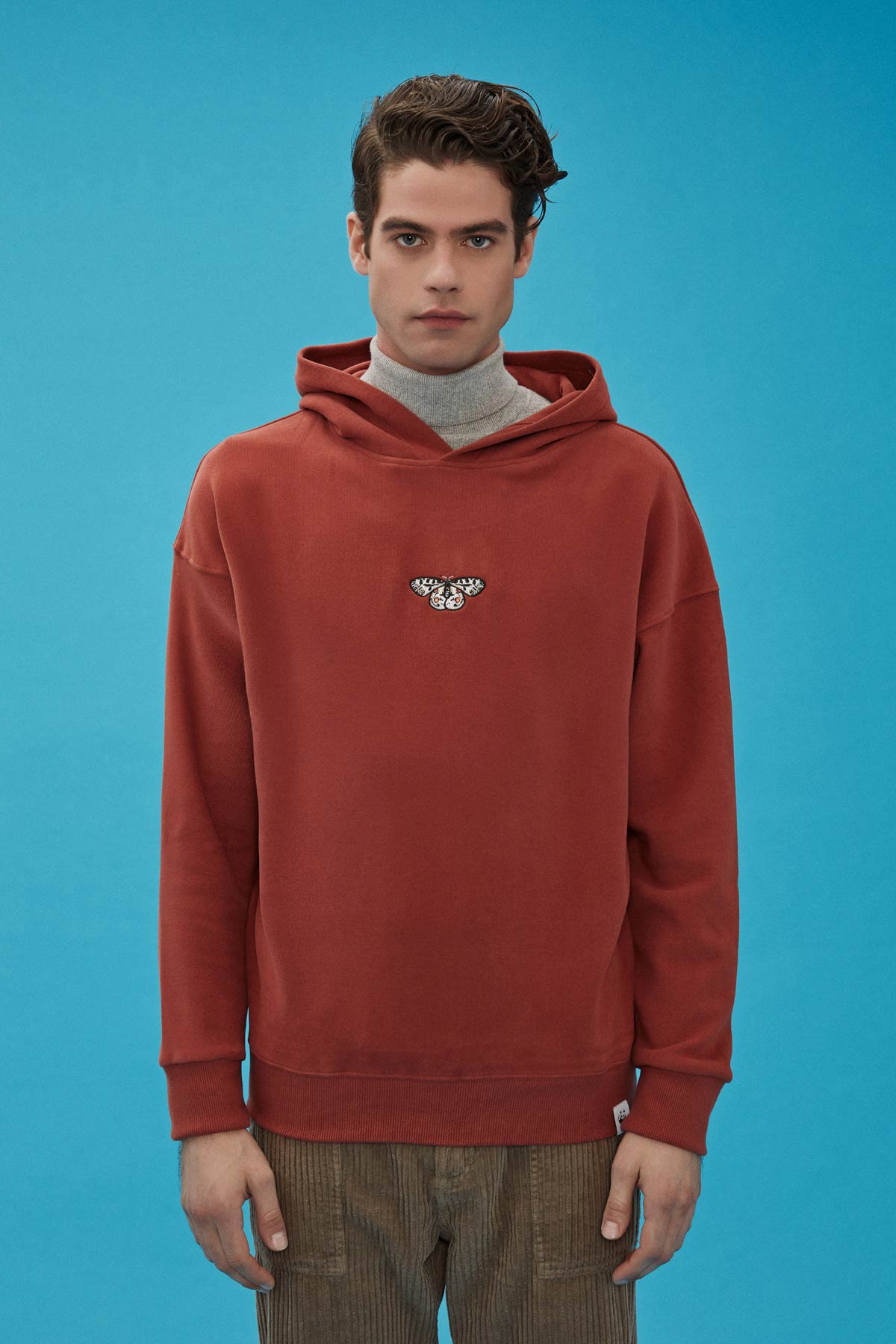 Apollo Butterfly Hoodie - Terracotta