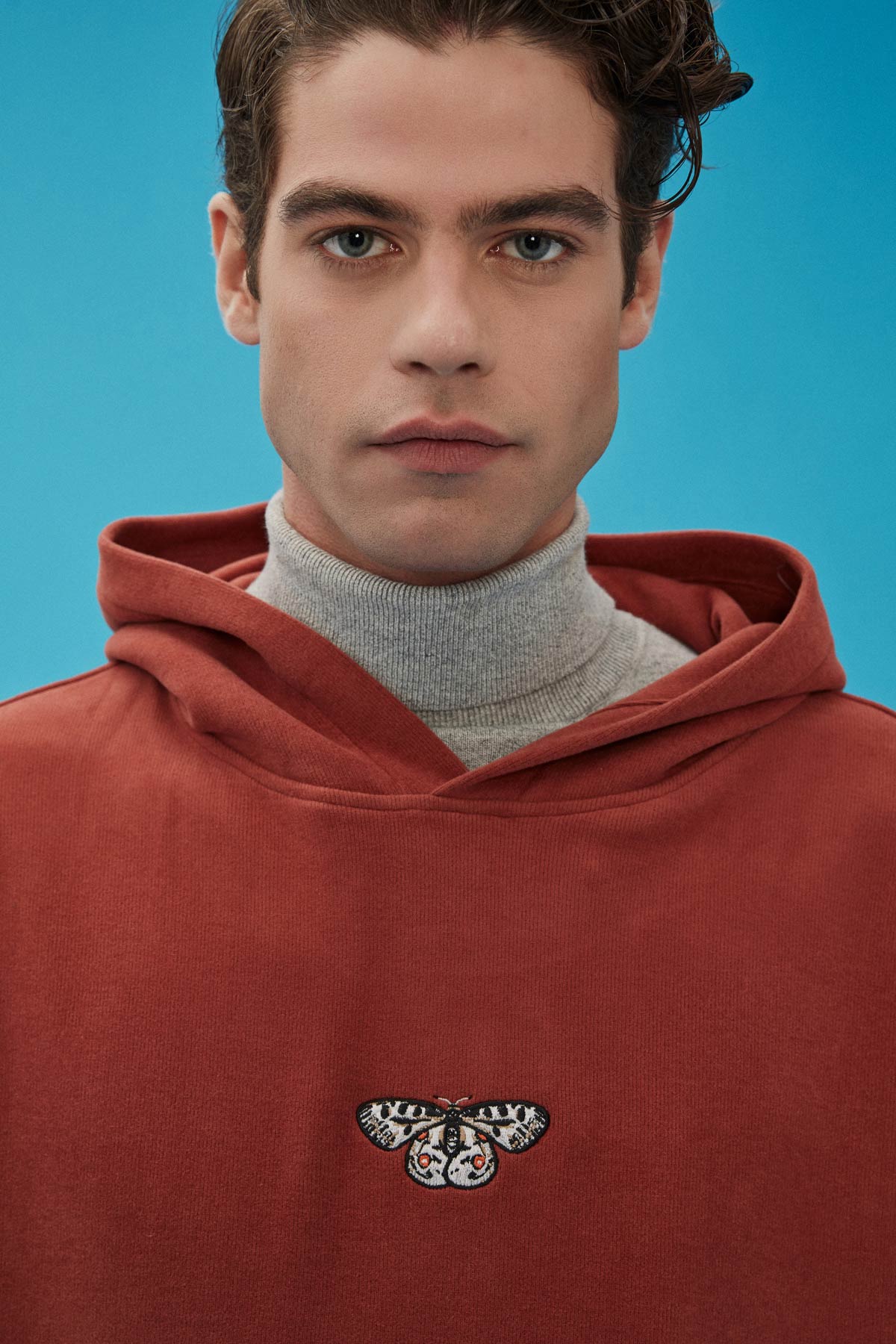 Apollo Butterfly Hoodie - Terracotta