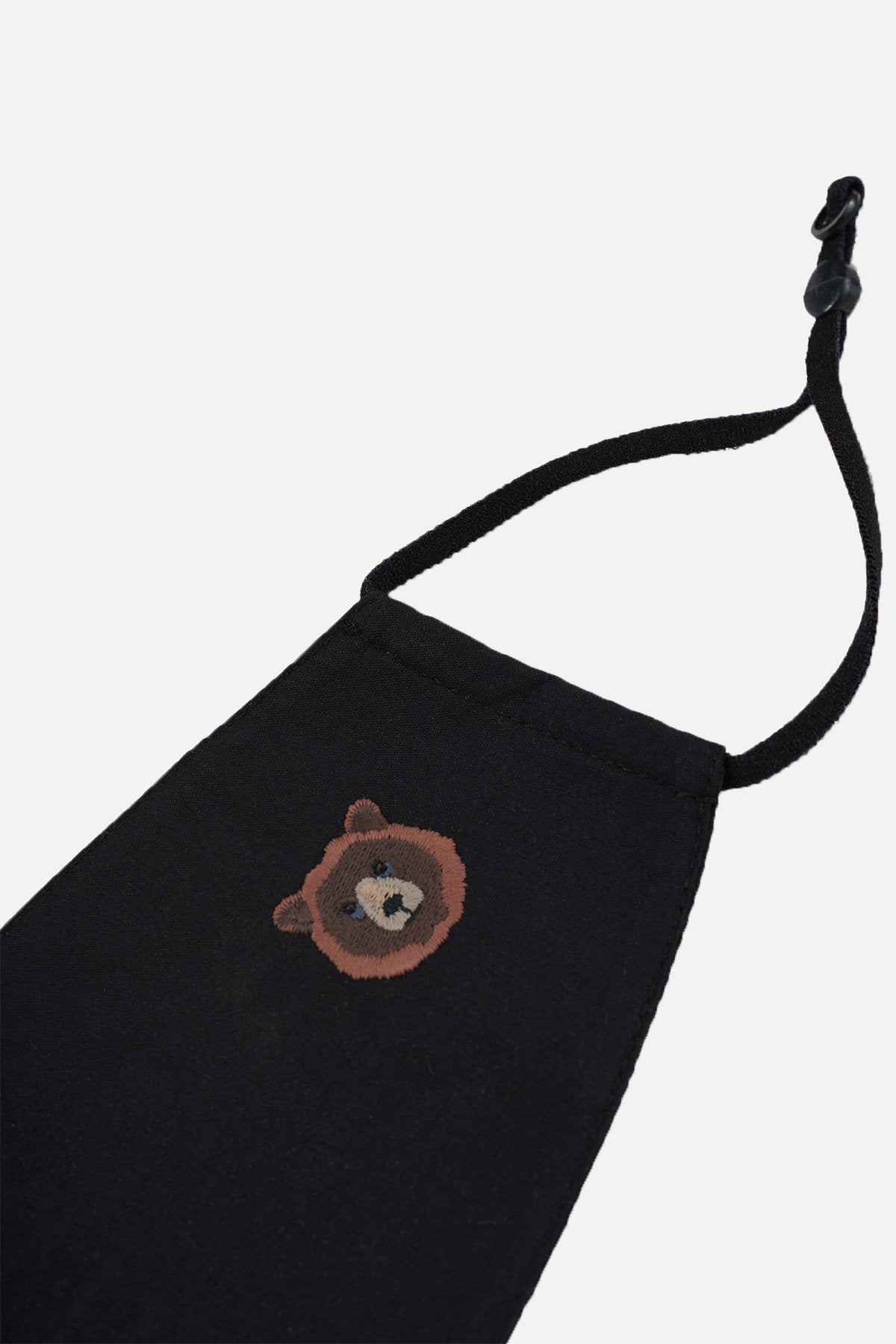 Brown Bear Mask - Black