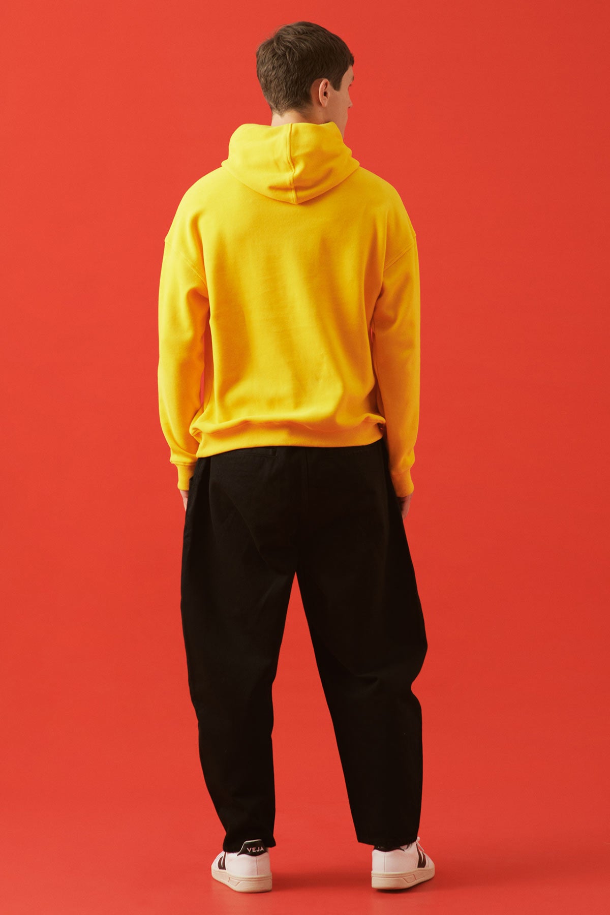 Brown Bear Hoodie - Yellow