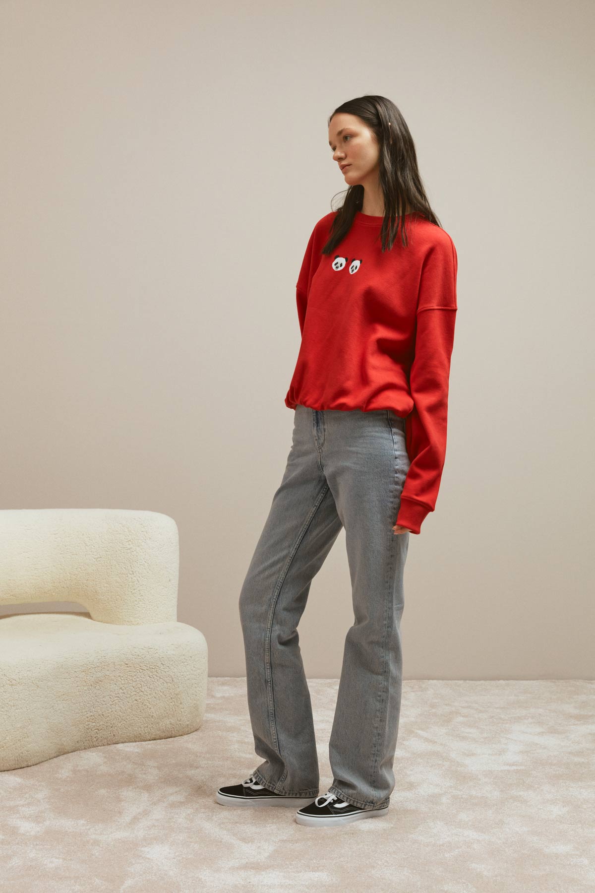 Chi & Chi Sweatshirt - Red