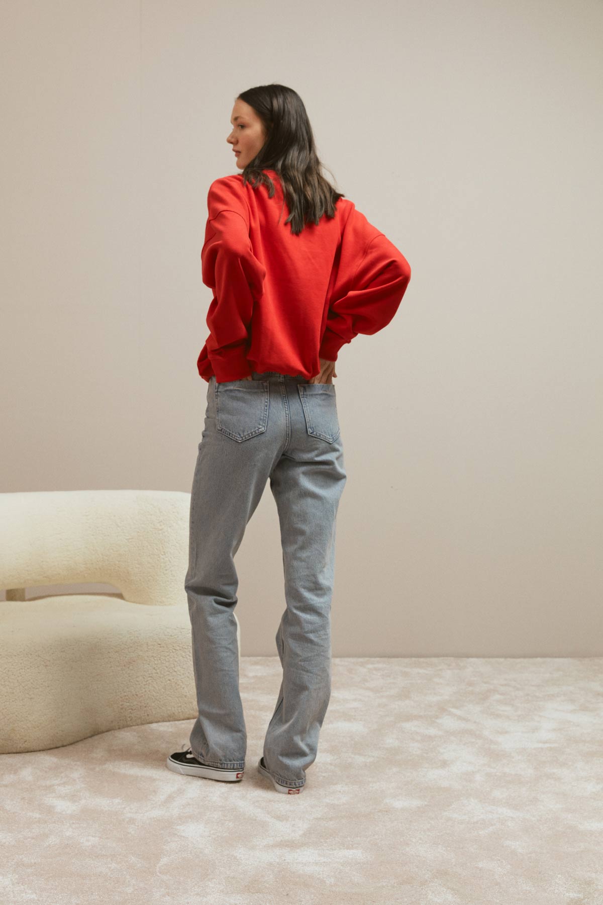 Chi & Chi Sweatshirt - Red
