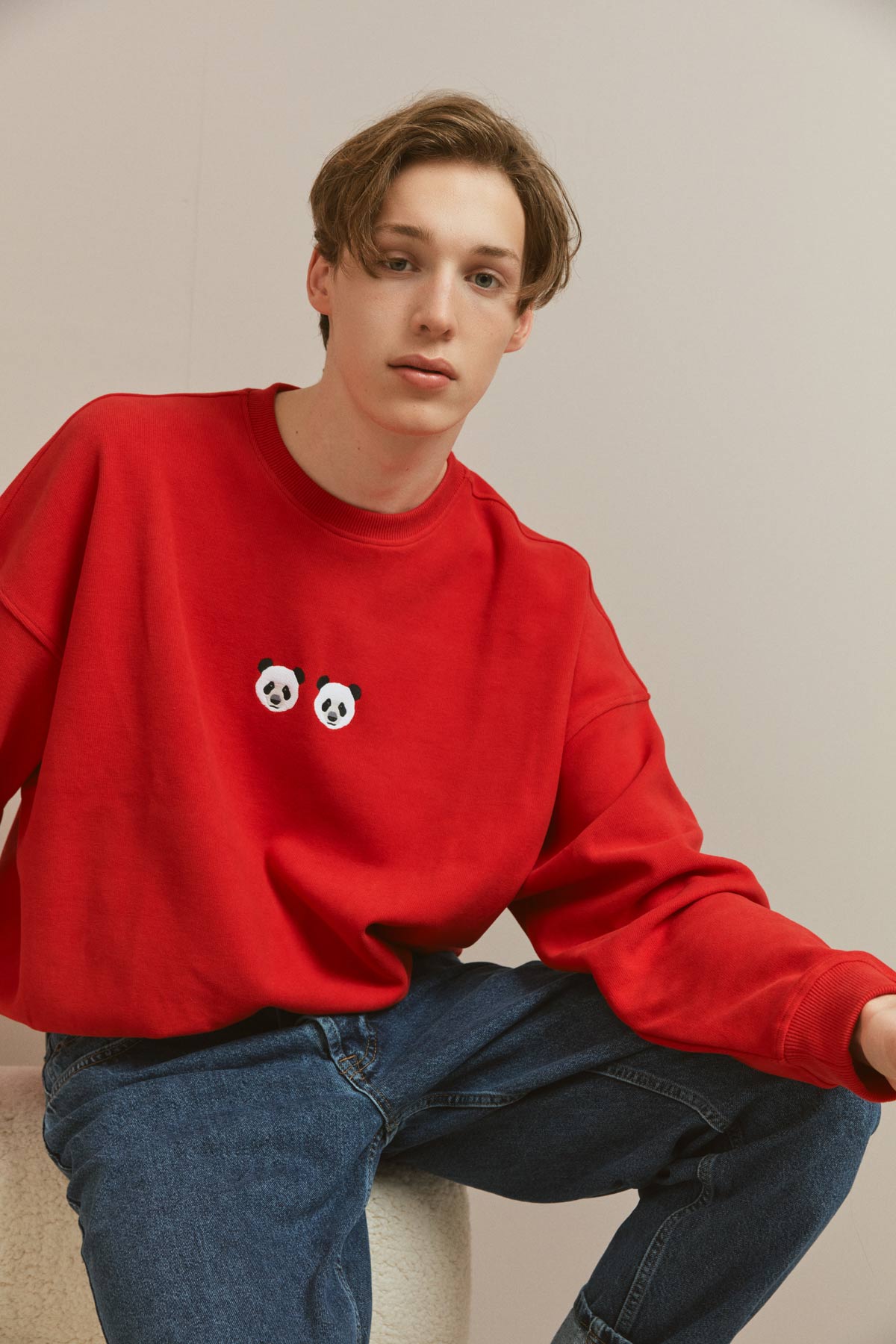 Chi & Chi Sweatshirt - Red