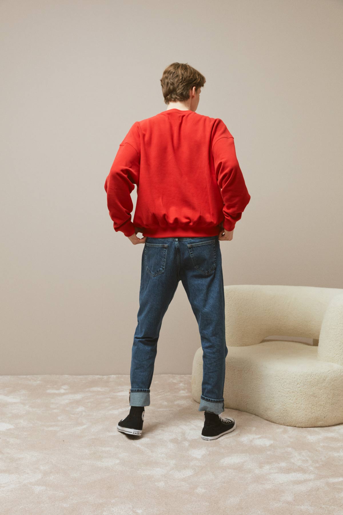 Chi & Chi Sweatshirt - Red