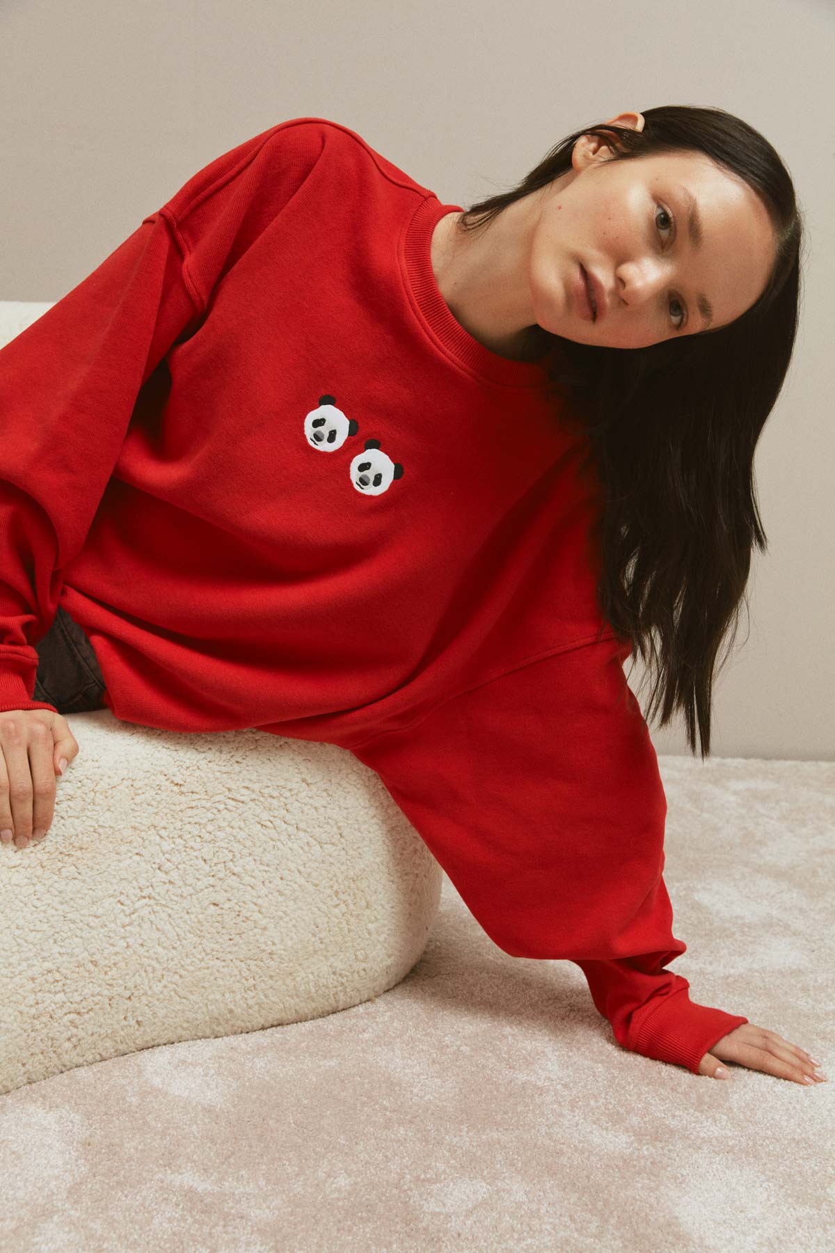 Chi & Chi Sweatshirt - Red
