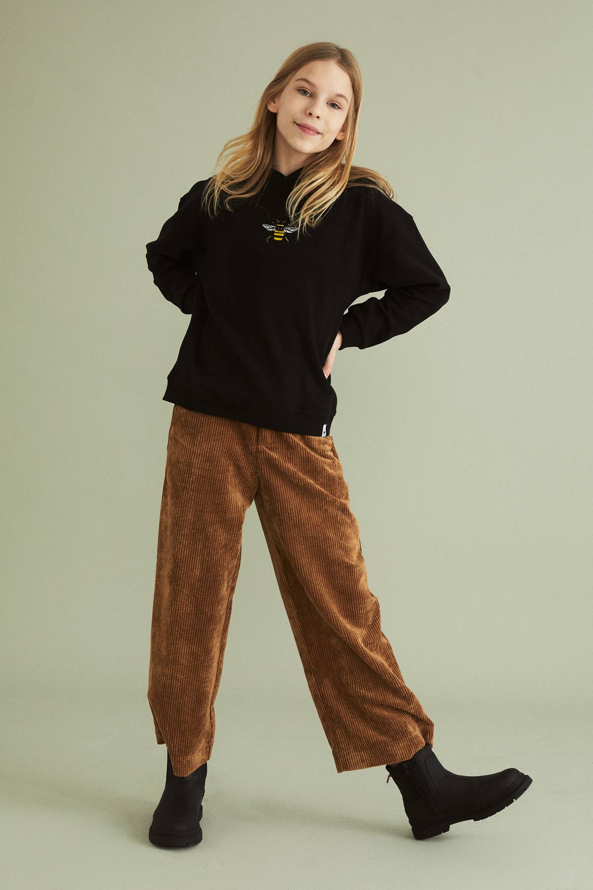 Bumblebee Kid's Hoodie - Black