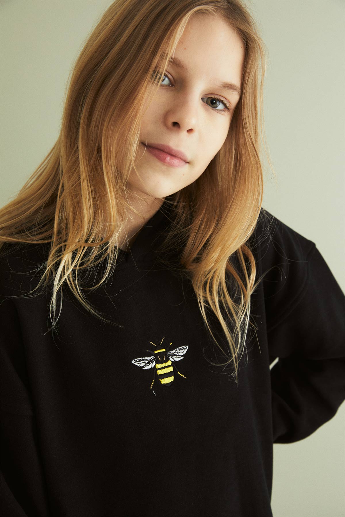Bumblebee Kid's Hoodie - Black