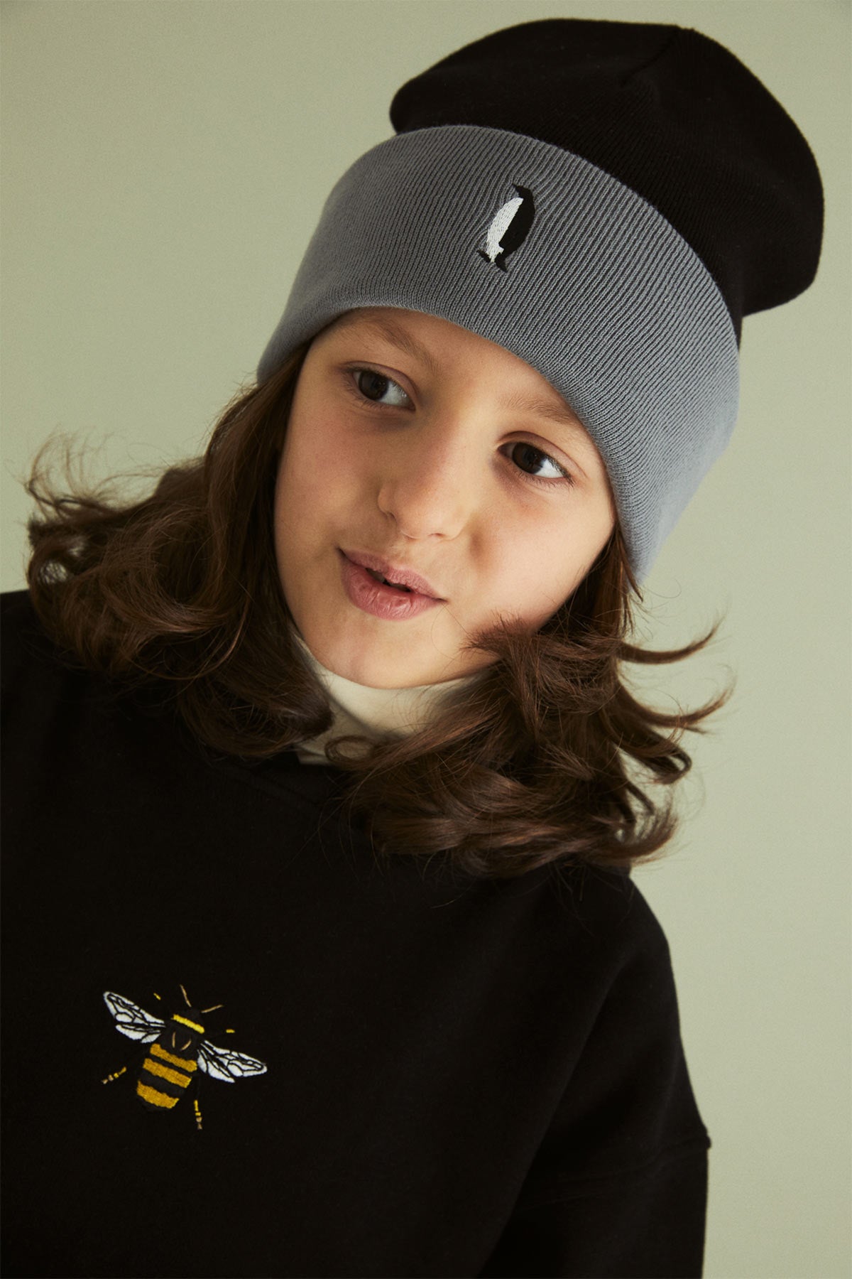 Bumblebee Kid's Hoodie - Black