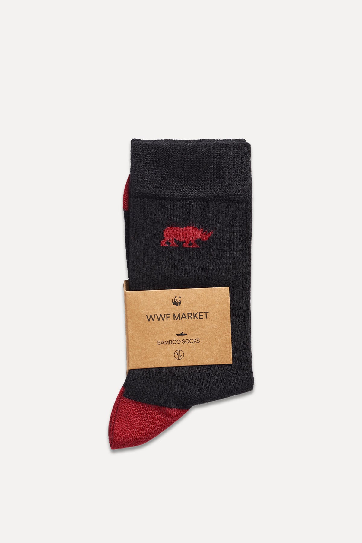 Rhino Bamboo Socks - Black