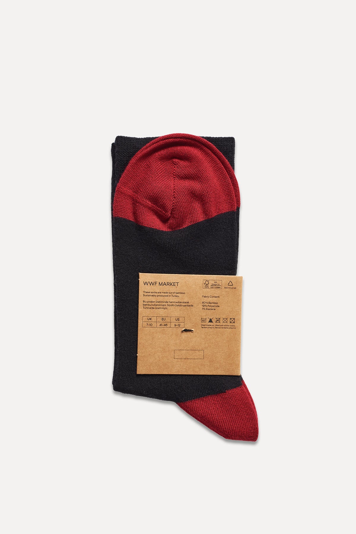 Rhino Bamboo Socks - Black