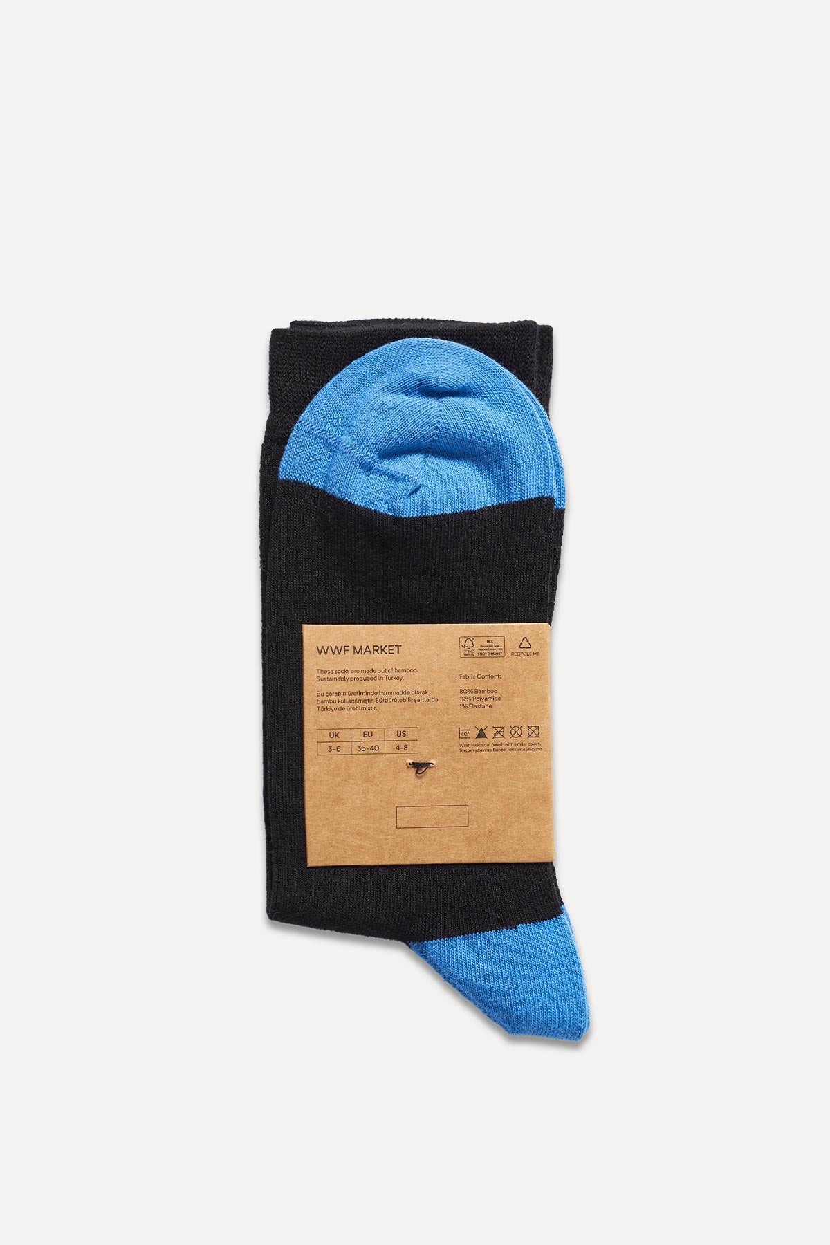 Gorilla Bamboo Socks - Black