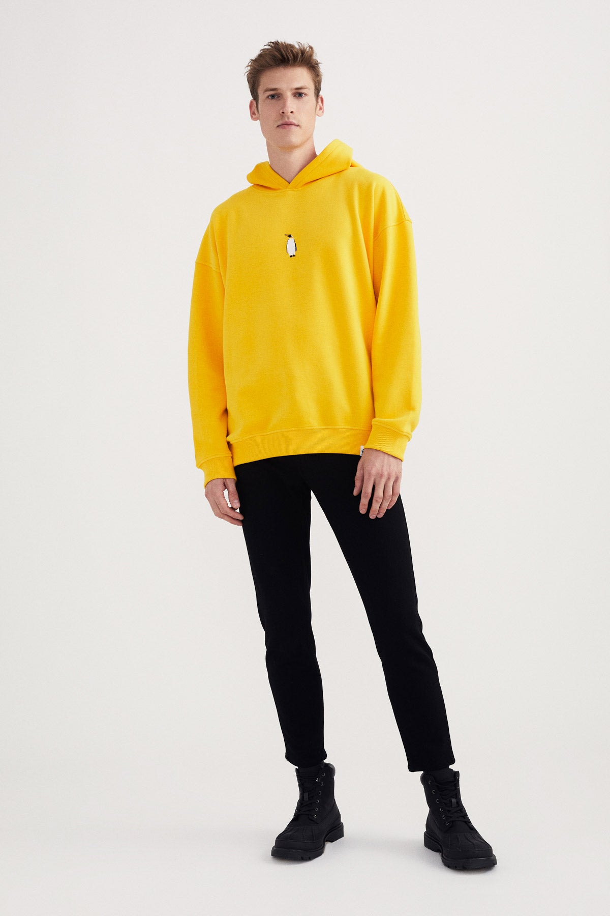Emperor Penguin Hoodie - Yellow