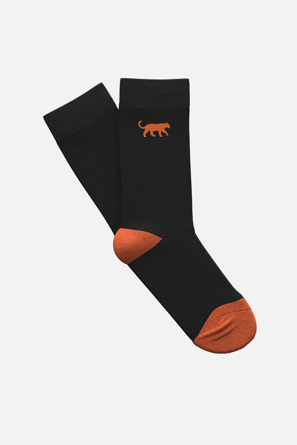 Tiger Bamboo Socks - Black