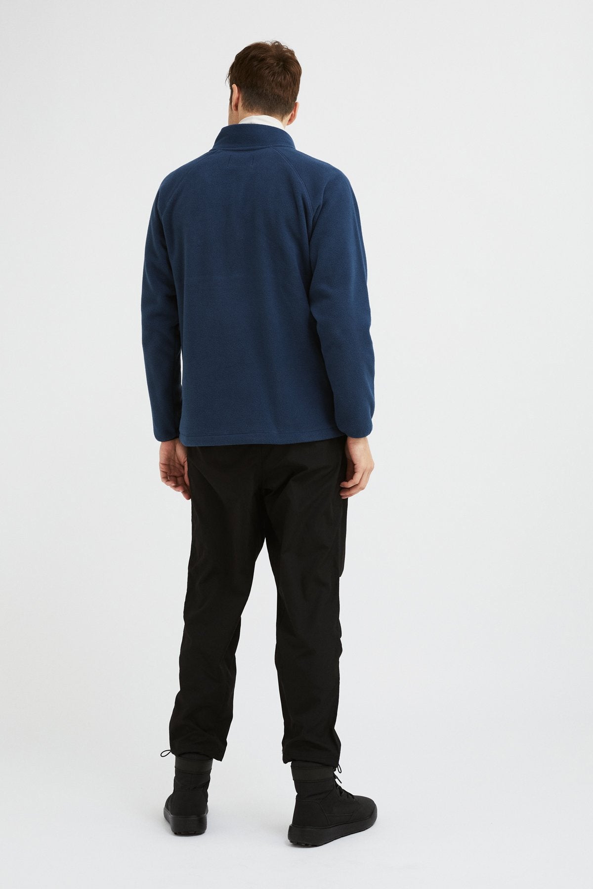 Polar Bear Half Zipped Fleece - Dark Blue