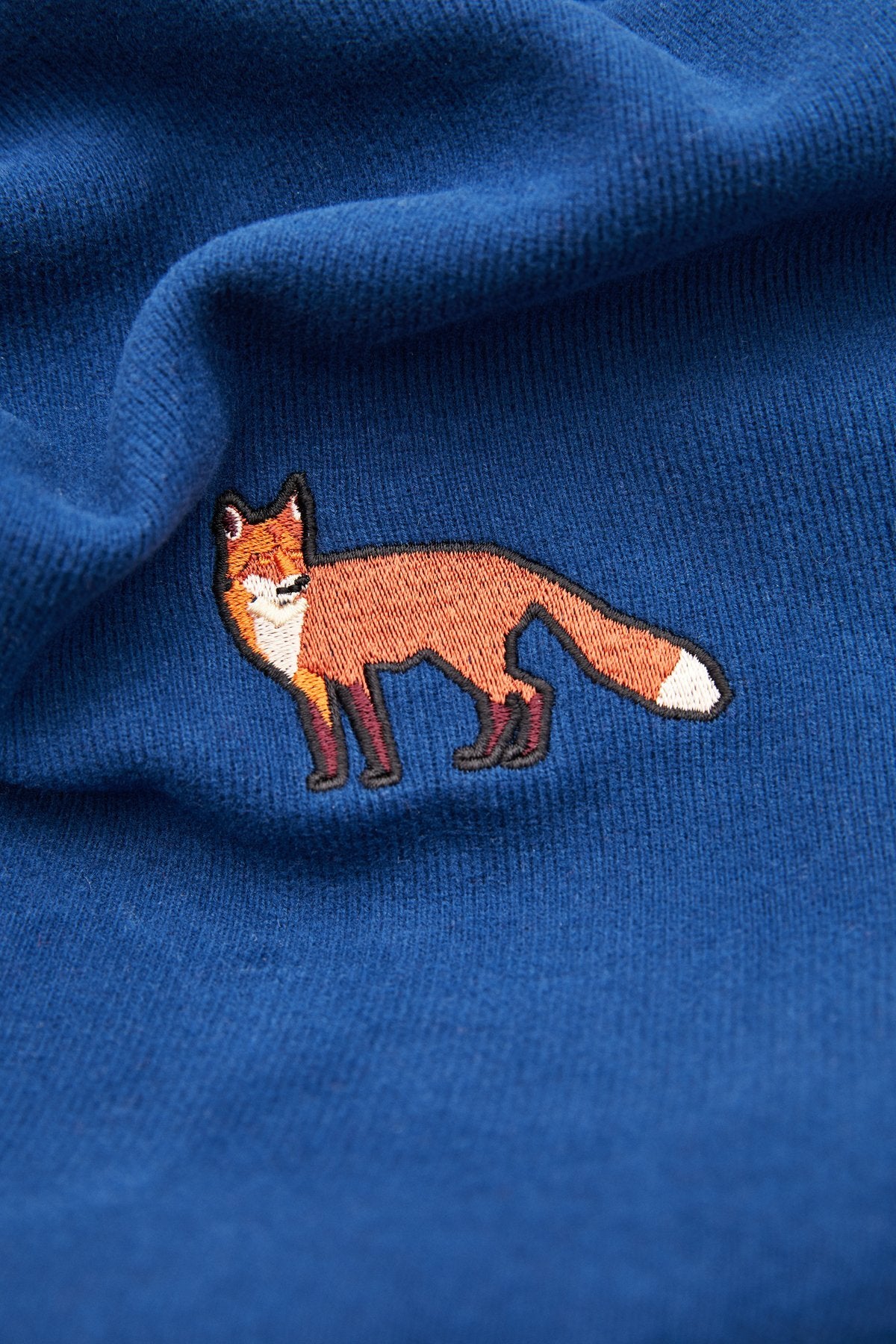 Red Fox Hoodie - Indigo Blue
