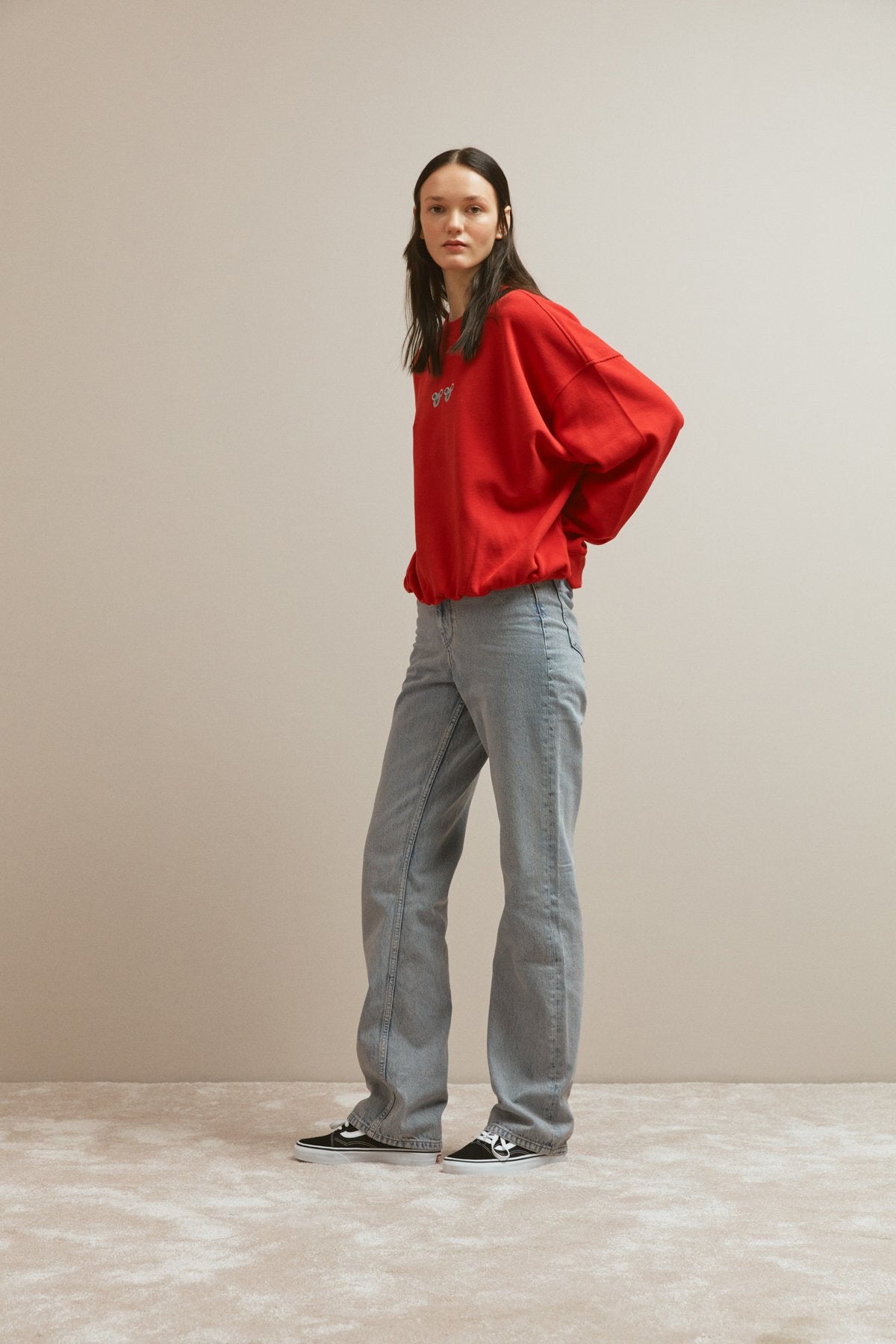 Sam & Bob Sweatshirt - Red