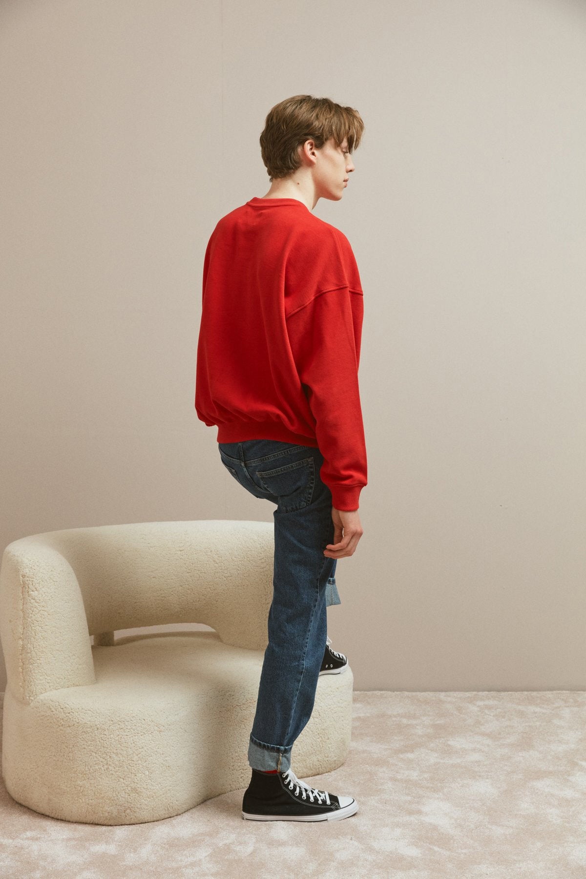 Sam & Bob Sweatshirt - Red