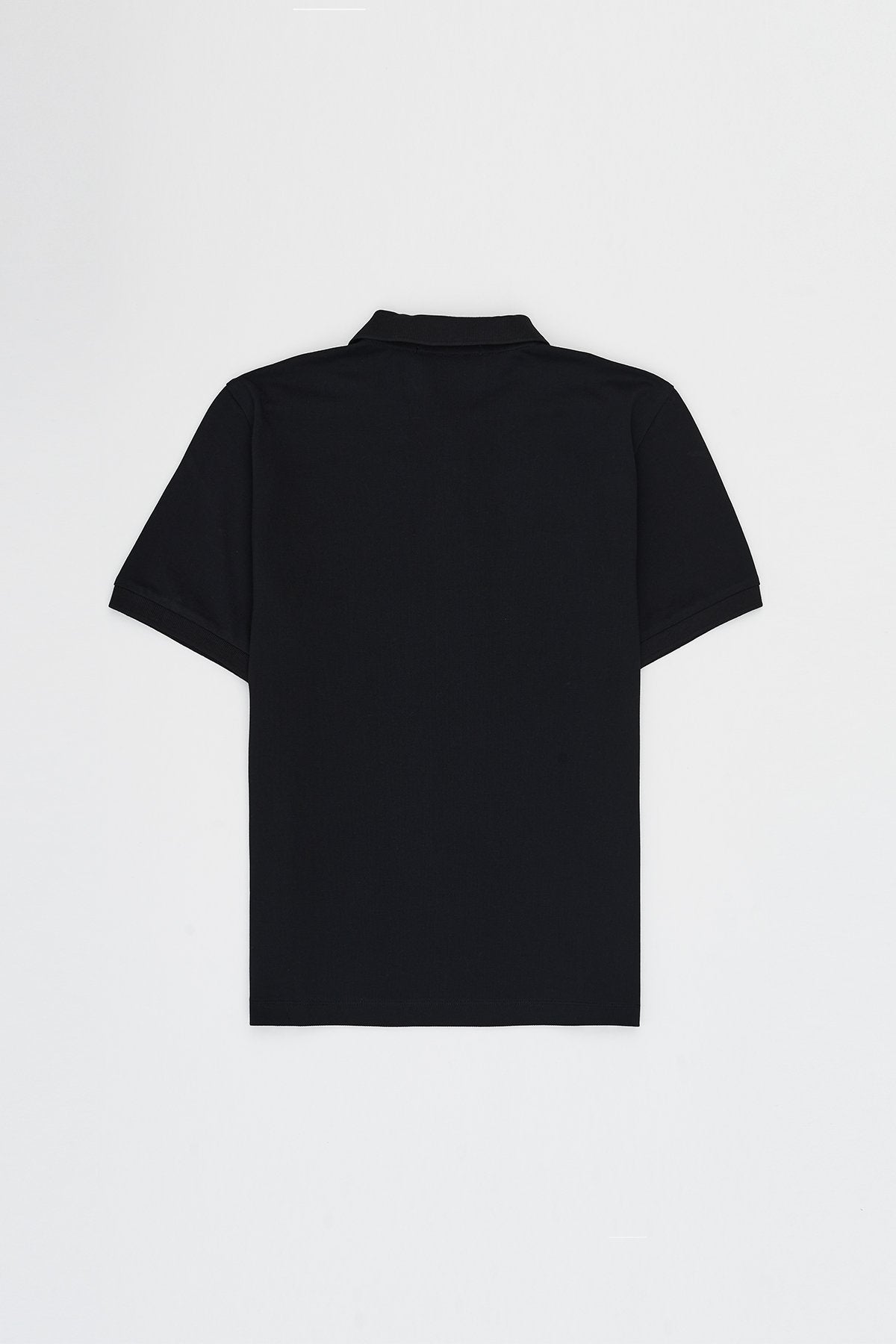 Flamingo Polo T-Shirt - Black