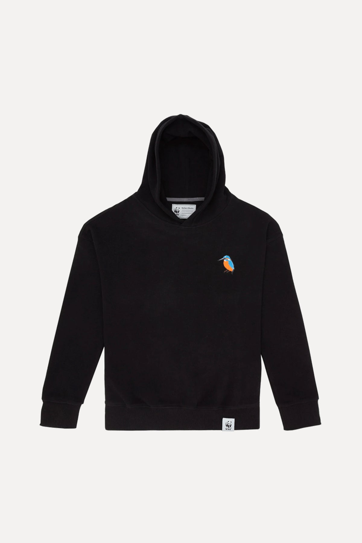 Kingfisher Kid's Hoodie - Black