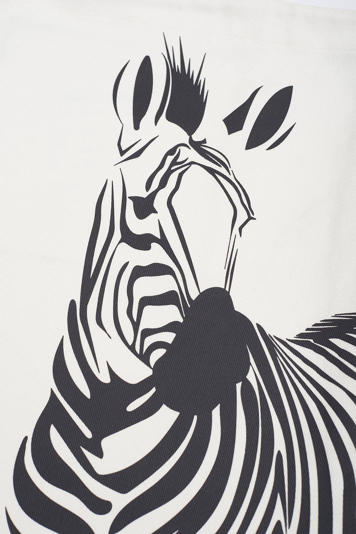 Zebra Bag - Ecru